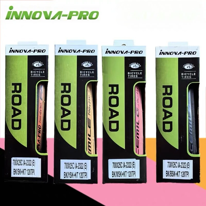 

INNOVA-PRO bicycle tire 700x25C 700x28C 120TPI Kevlar anti puncture racing road bike tires ultralight folding 120 TPI 85-135 PSI