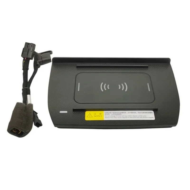 15W QI Wireless Charger Fast Charging Plate Storage Box for Honda Civic 10th MK10 2016-2020