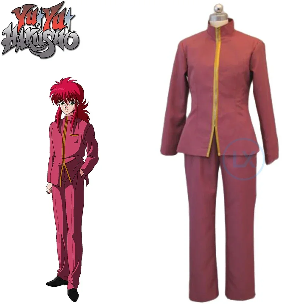 

Аниме Yu Yu Hakusho Kurama/Minamino Shuuichi Косплей Костюм Зеленый Полный Комплект Хэллоуин Костюм Униформа Для Женщин Мужчин