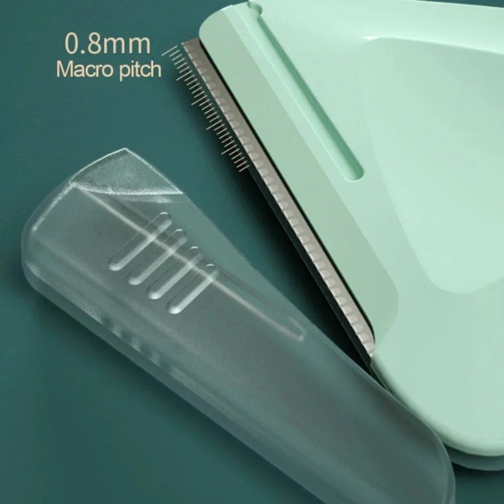 Rasoio per sopracciglia 2 pezzi - Coltello da barba triangolare per viso e sopracciglia - Taglio indolore sicuro e portatile (colore casuale)