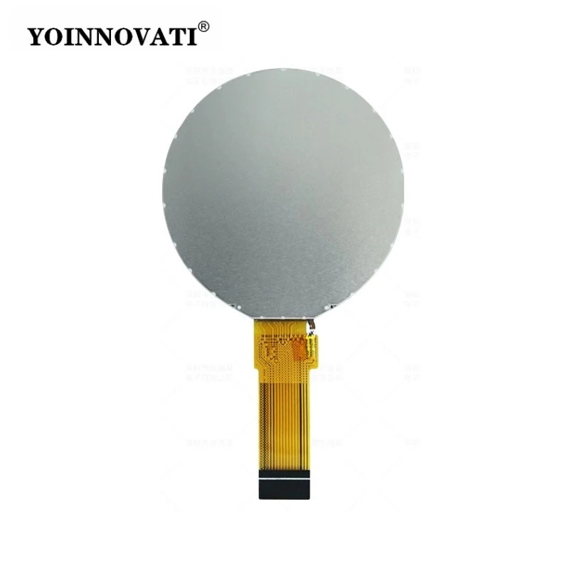 1.5 Inch Round TFT LCD Display 360x360 Resolution, ST77916 Driver, QSPI Interface Color Screen 16-Pin Insertion Small LCD Module