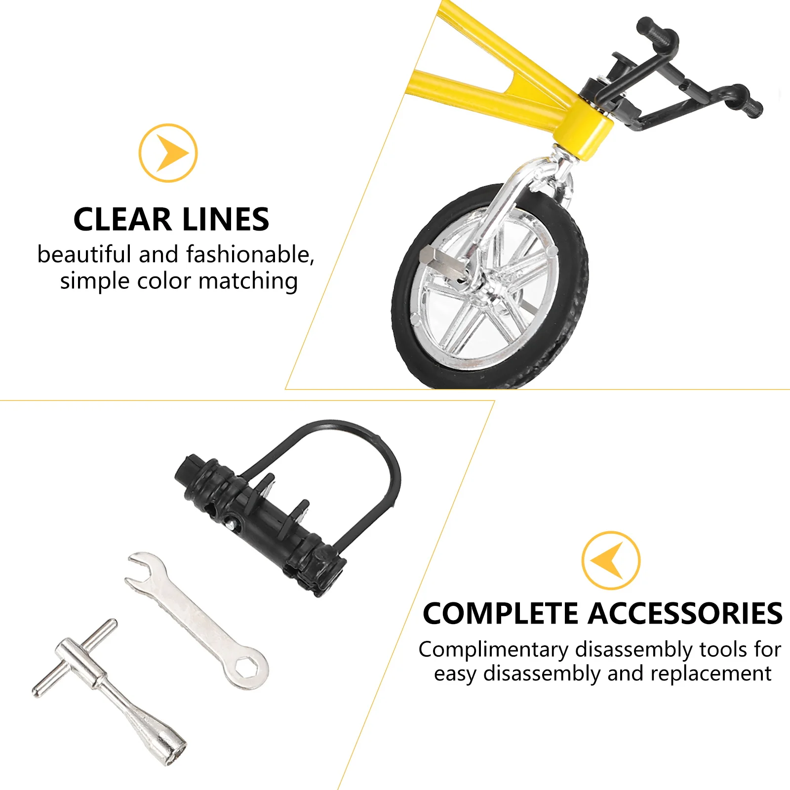 1 Juego de Mini bicicleta de dedo de aleación para escritorio, simulación de bicicleta de dedo, juego para niños, bicicleta de montaña, regalo de cumpleaños