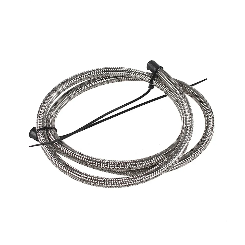 PTFE High Temperature Fuel Hose Oil Gas Cooler Hose Line Pipe Tube Nylon Stainless Steel Braided Inside CPE Rubber Brake Hose