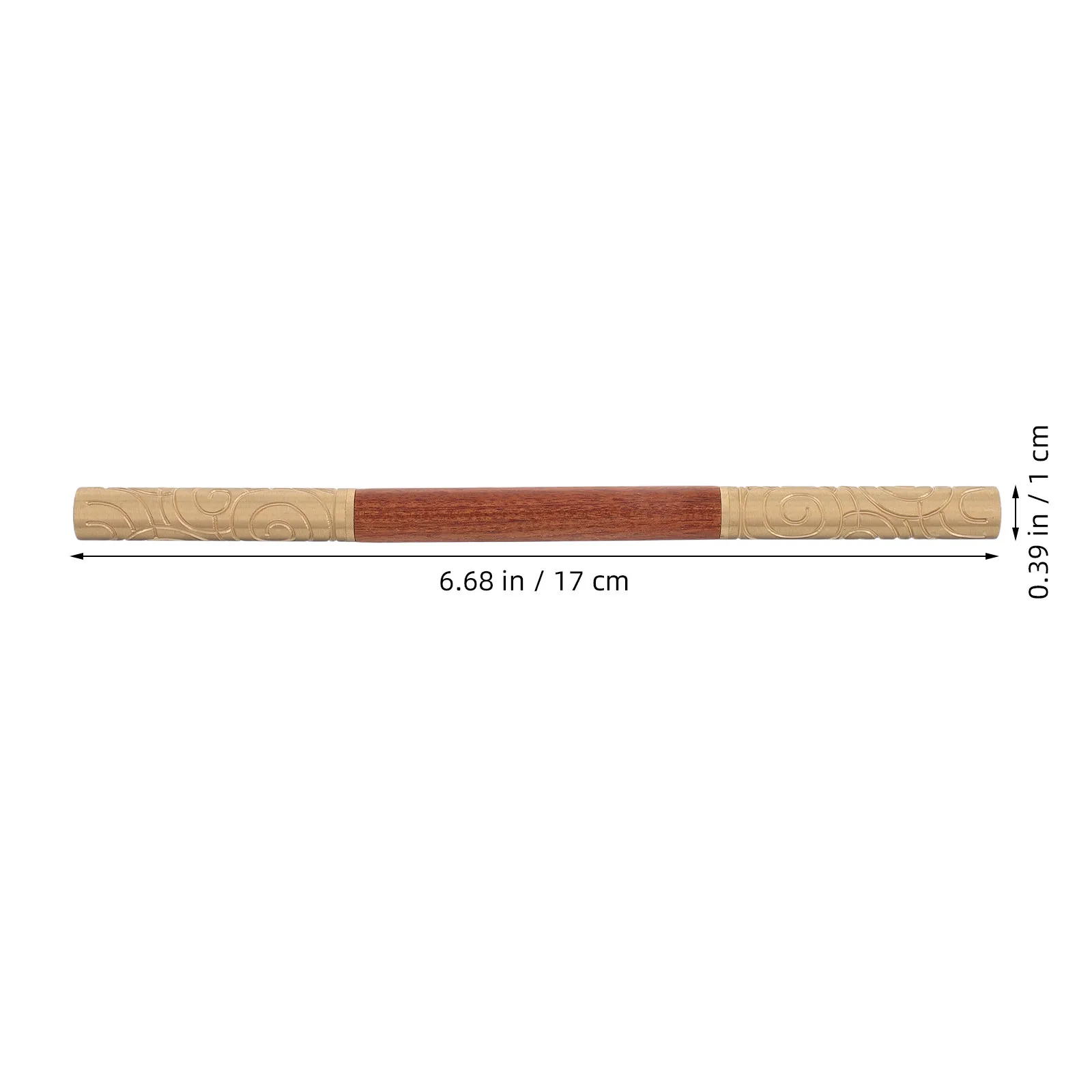 Wooden Handle Stainless Steel Latte Art Needle for Coffee Drawing Carving and Stirring Milk Froth Espresso Powder Dispensing