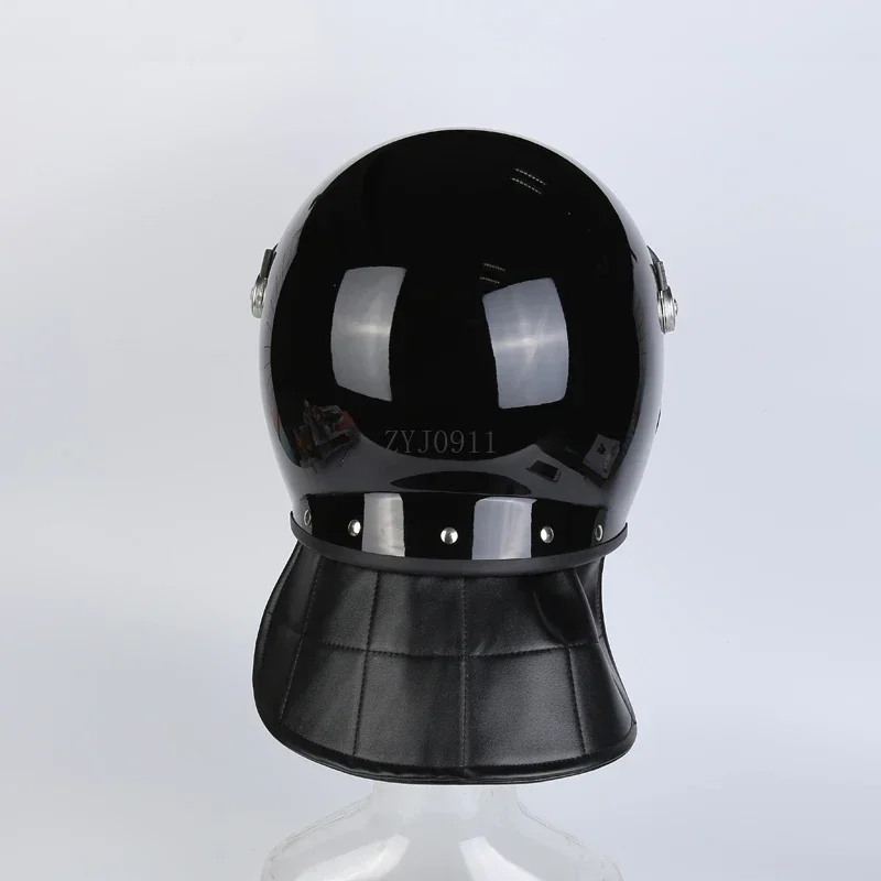 *Riot helmet protective cap face mask security duty protective patrol helmet