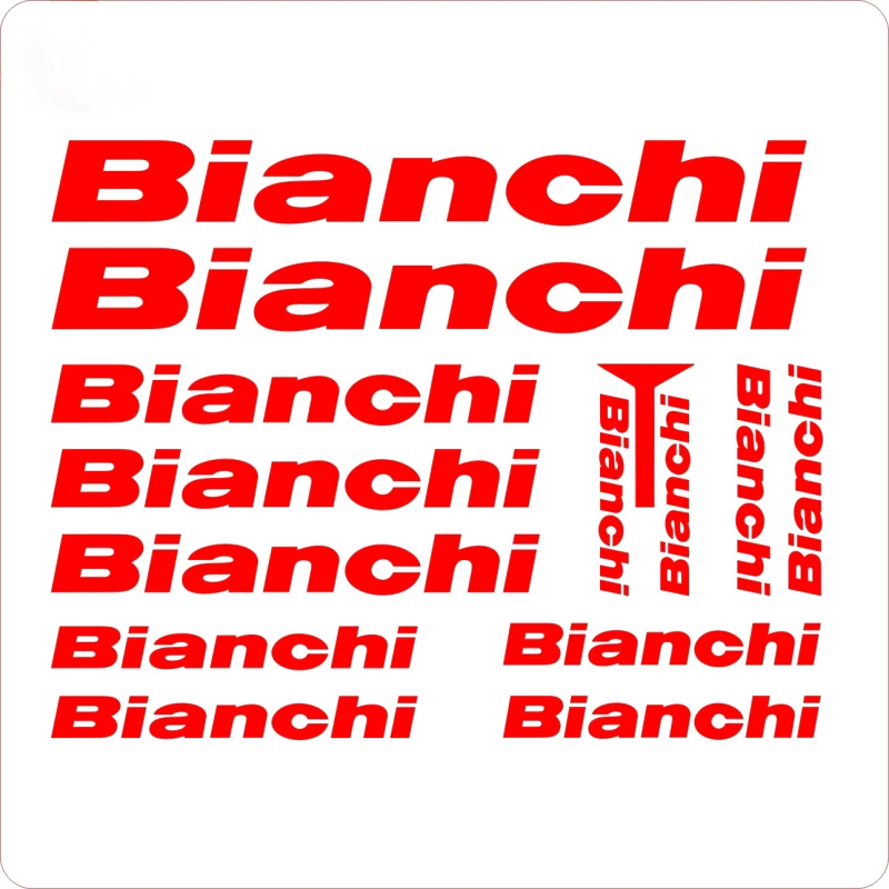 

1SET Bianchi Style Bicycle Sticker, Waterproof Vinyl Decal for Bike Frame, Multiple Colors Available