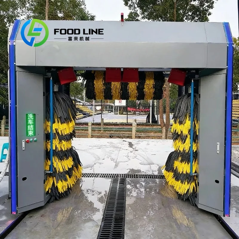 Fully automatic Car Washer Machine Environment Friendly Water Circulation Filtration Filters Sediment For Reusable Washing