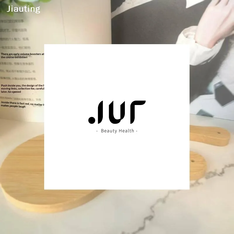 携帯用竹製化粧鏡 手作りハンドル付き丸型化粧鏡 ハンドル付きパーソナルバニティハンドヘルドミラー