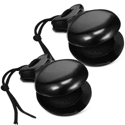 Allegro Wooden Spanish Castanets Black Toddler Adult Toy Music Instruments Percussion