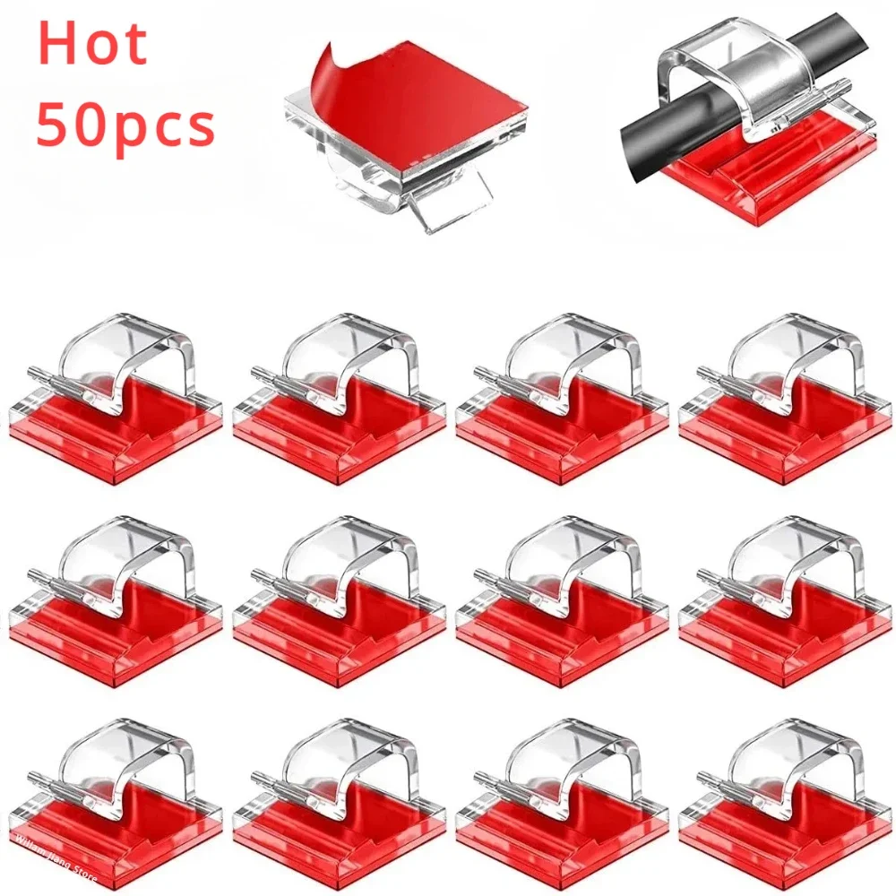 Guiding Line Clip Cable Clips Protector Electrician Pushing Tape WINDER Wire Arrangement Clearance 10/50PCS Fixations Home