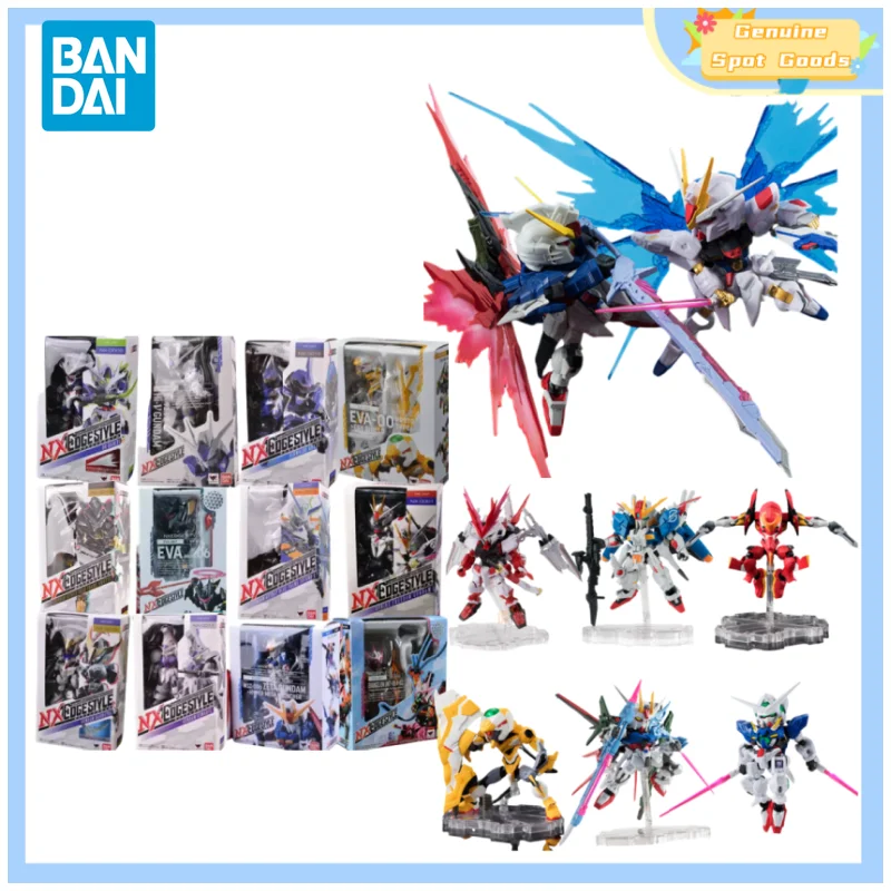 Genuine Bandai NX EDGE STYLE GUNDAM EVA Anime Action Figures Model Figure Toys Collectible Gift for Toys Hobbies Children