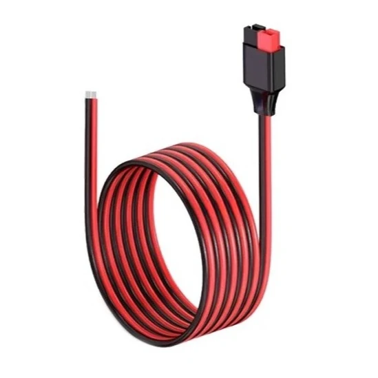 30A Ander Connector Cable Solar Male to Female Connection Cord 12AWG Outdoor Energy Storage Electric Vehicles Power Adapter 1pc