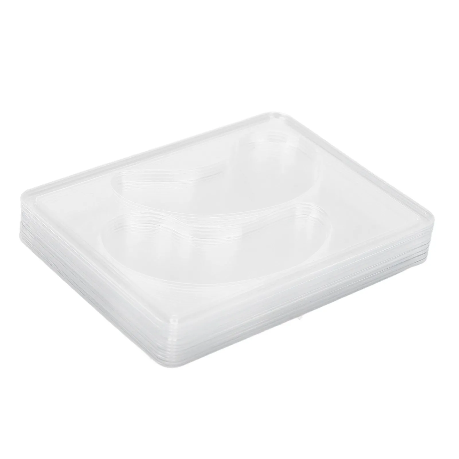 Patch transparent réutilisable pour masque facial, lot de 12 pièces