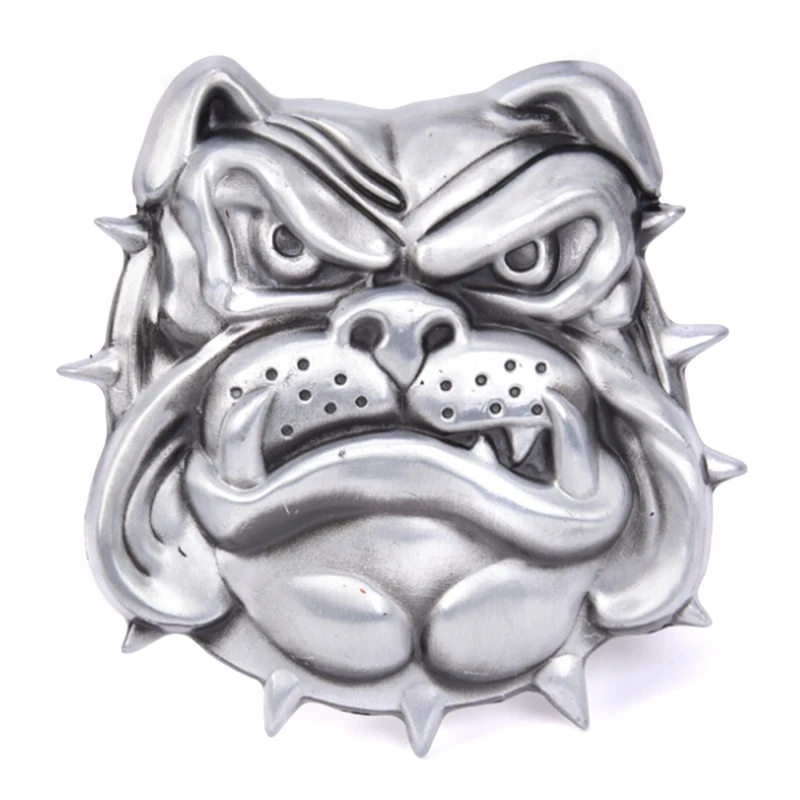 

Mens British Bulldog Metal Alloy Belt Buckles Cowboys Punk Fashion Buckle