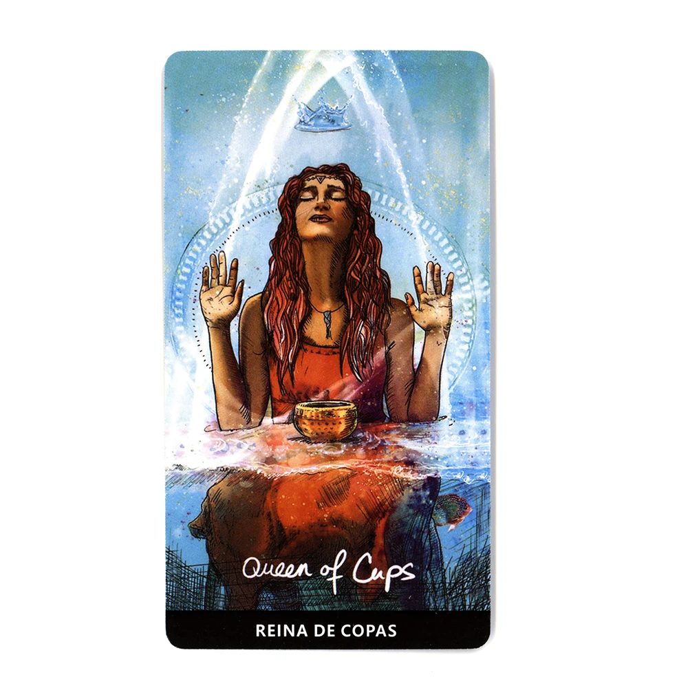 Tarot Cards in Spanish English Divination Deck for Beginners with English Guide Book Astrology Predictions