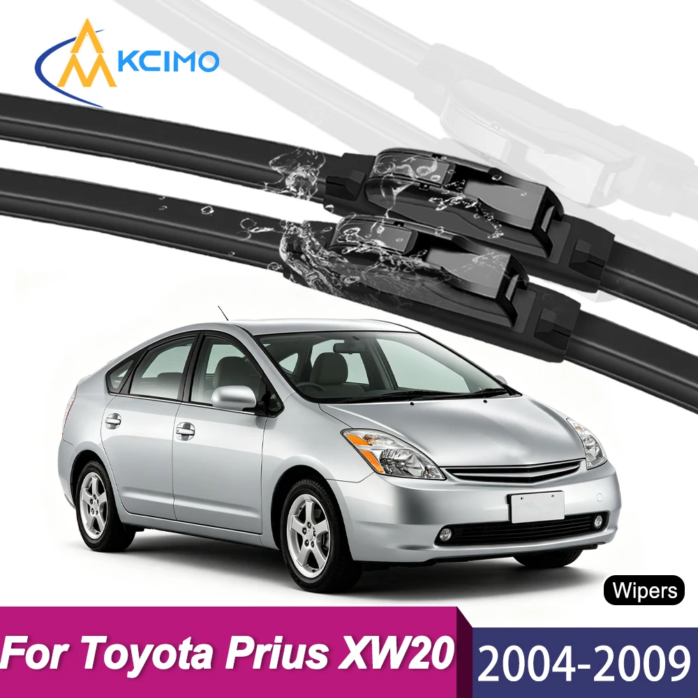 

Upgrade Your Wiper System 2PCS Premium All-Season Blades For Toyota Prius XW20 2004–2009 Long-Lasting Clear Vision