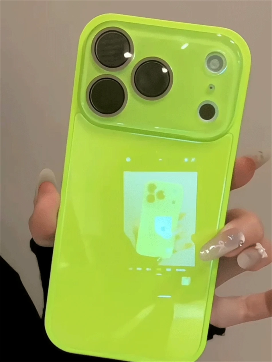 Luxuriöse Kamera-Schutzhülle aus gehärtetem Glas in Bonbonfarben für iPhone 15 16 17 18 Pro Max, stoßfest, weicher Rahmen, glatte harte Abdeckung – Detail 23