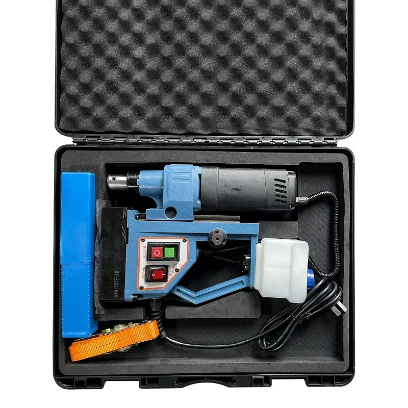 

1200W electric tool base magnetic drill 75mm manual use