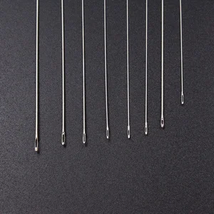 30/25 PCs Metall -Perlennadeln für Konten mit Gewinde Seil auch/Schmuck Armband Halskette, die Pins Kabelwerkzeuge Pins DIY macht 10 Hauptverkaufsnadelpassage - №5