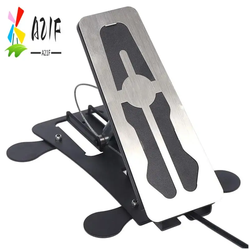 

A21F-Universal Dual Brake Car Passenger Right Side Brake Set, School Student Drivers Ed Training Brake Pedal Set