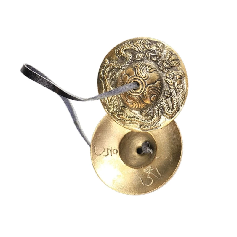 2024 New Meditation Meditation Cymbal Bells Tibetan Tingsha Cymbal Yoga Cymbal Bells Healing Mindfulness Meditation Bells