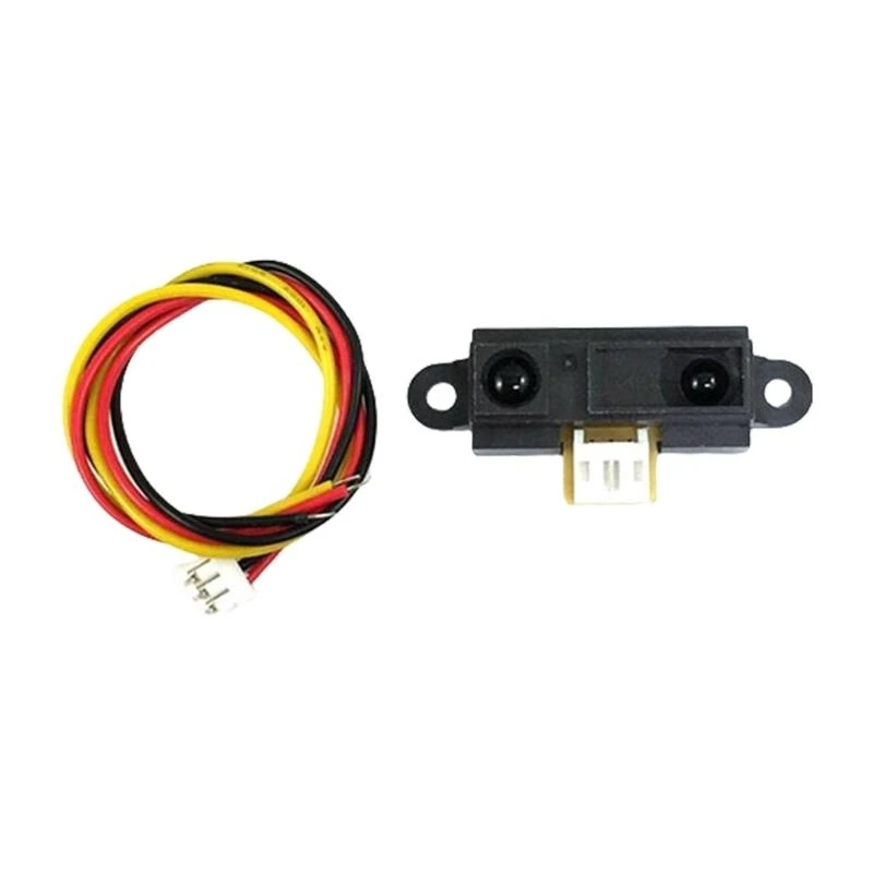 

F3KE GP2Y0A21YK0F Precise Distance Sensoring 10-80CM Ranging for DIY Electronics