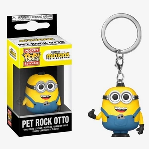 Funko Pop-Pocket Keychain Toys, Funko, Minions, Me, Otto, Stuart, Kevin, Carl, Pajama, Bob, Agnes, Vinyl Figure, Novo, 2022 Main Main Sales Funko Personalized - №4