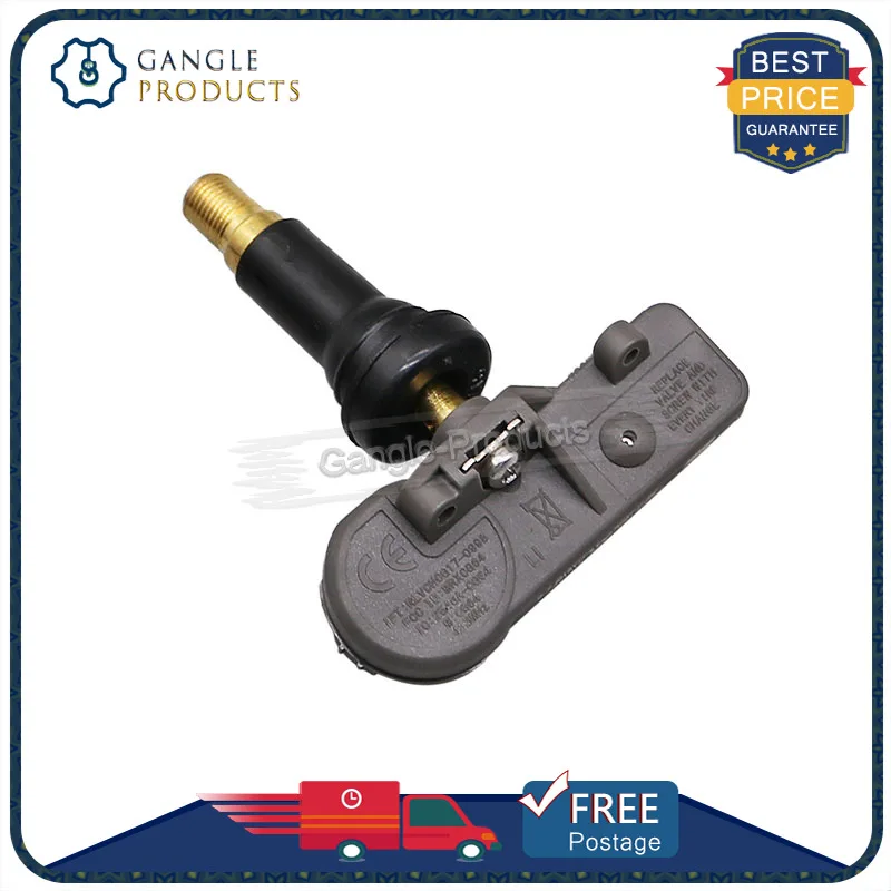 1/4 buah Sensor TPMS Navigator BB5T-1A180-AA untuk 2012-2017 Ford Escape Explorer Lincoln Navigator Sensor tekanan ban 433MHZ