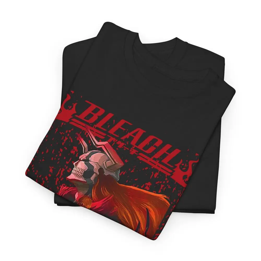 Bleach Anime T-shirt, Inspired Anime Ichigo Kurosaki T-shirt Black- Anime Gift
