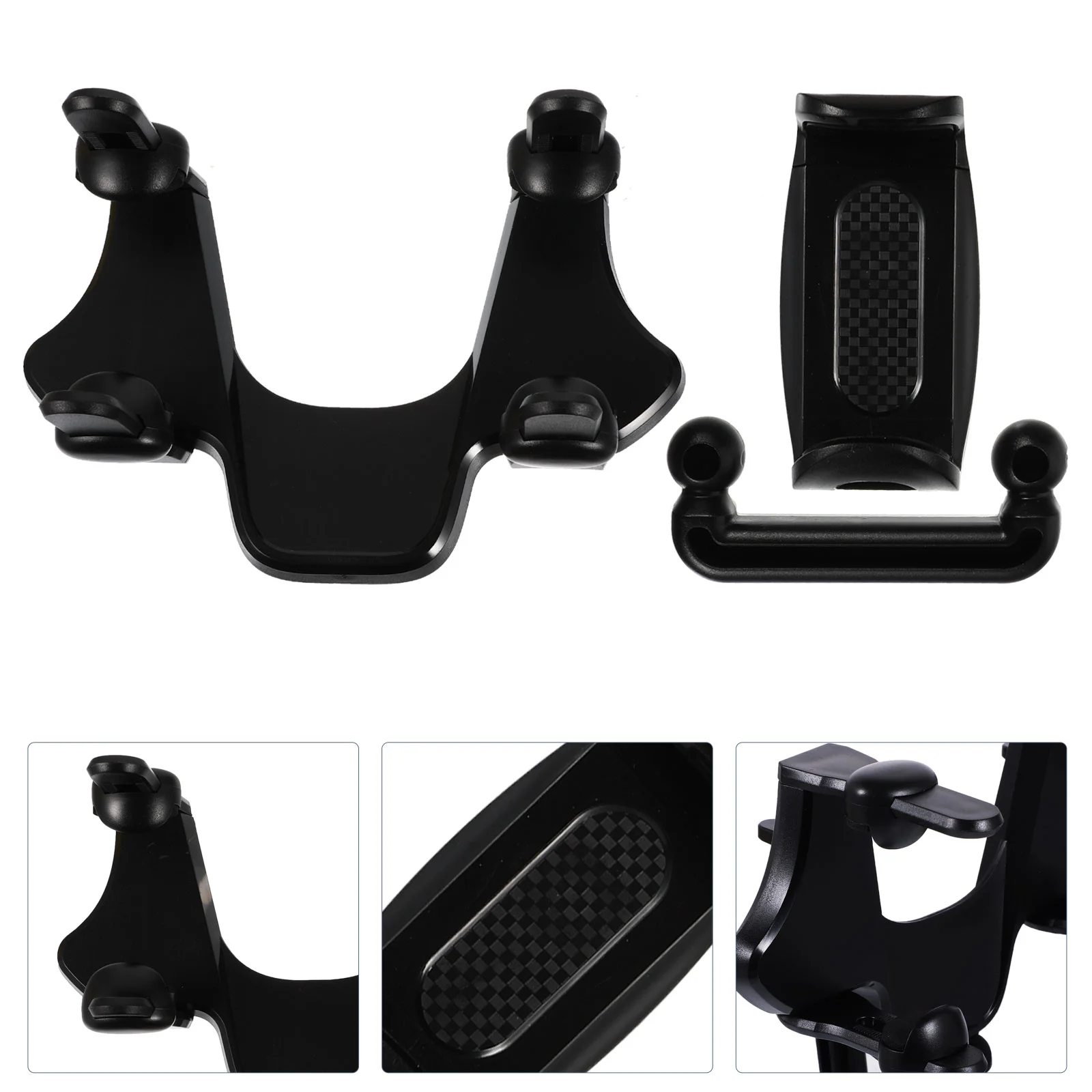 Bracket Clip Phone Stand Type Rearview Mirror Car Support Navigation Abs Auto Clip-on Cell Holder