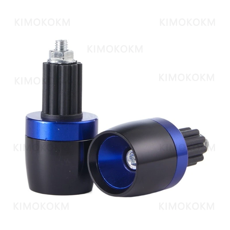 Motorcycle Modification Handlebar Plug Aluminum Alloy Handlebar Plug Electric Bike Balance Head Faucet Handlebar Plug Ball Head view 2