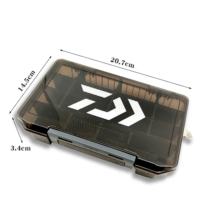 Original DAIWA Fishing Box Fishing Tackle Box Detachable Lure Storage Box High Capacity Waterproof Good Airtight