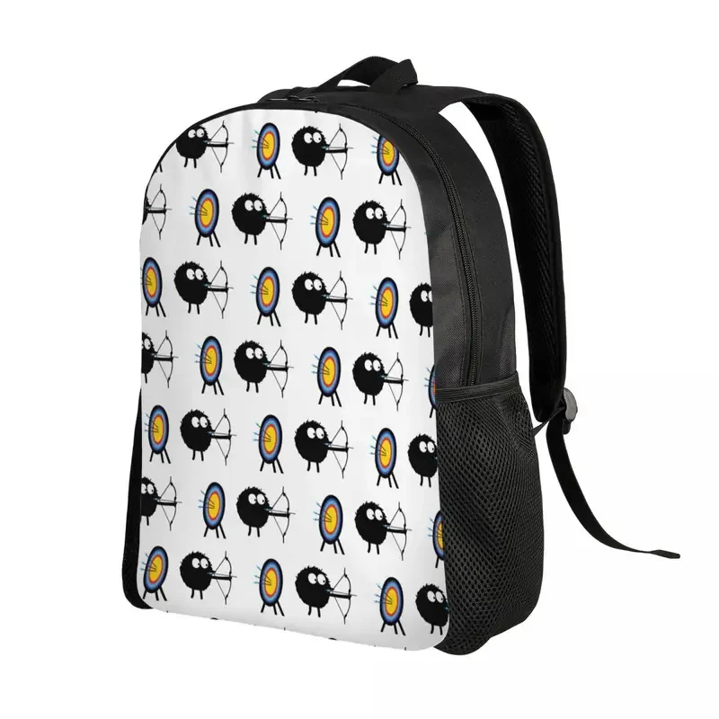 Mochila de viaje con diseño de arquería para hombre y mujer, morral escolar con diseño de arquería, caza, estudiante universitario