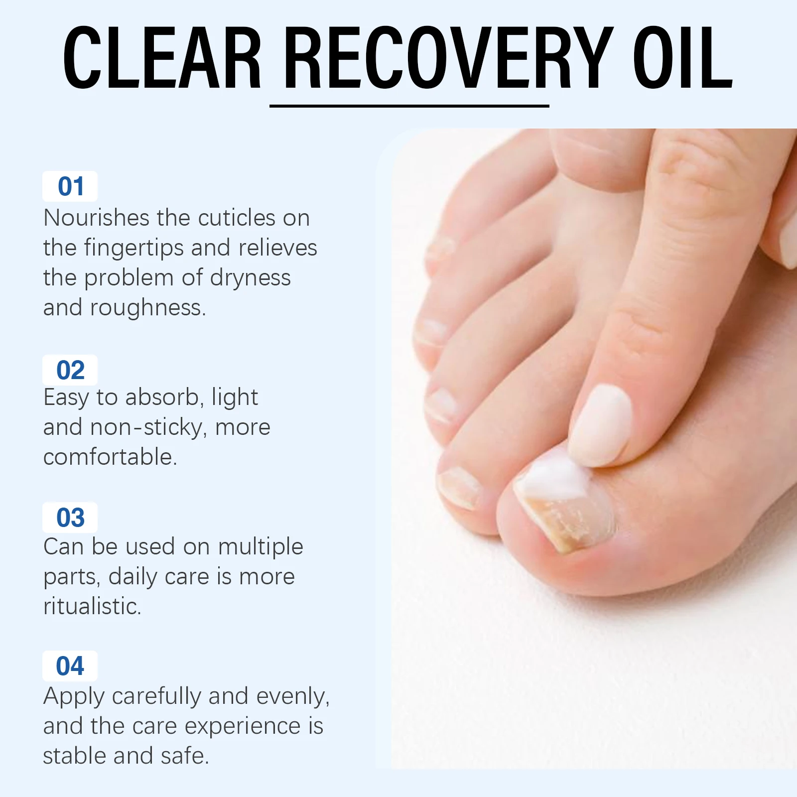 Nail Fungal Treatment Essence Oil Foot Toe Nail Fungus Removal Serum 7 Days Repair Onychomycosi Anti Infection Nail Care Product