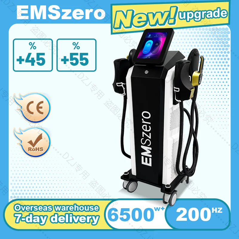 EMSzero 15 Tesla 6500w NEO Body Slimming Nova Fat Burning Muscle EMS Sculpting Electromagnetic Stimulate Hiemt Pro Machine 2025