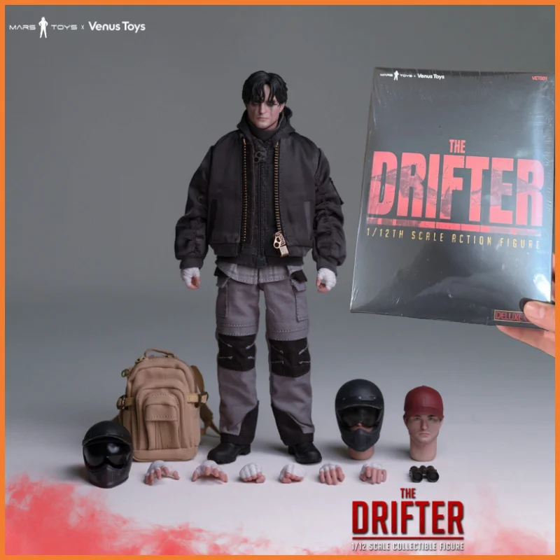 

2026[IN STOCK] Venus Toys Mars Toys VET001 1/12 Scale Movie Classic Male Character The Drifter 6" Action Figure Model Toys