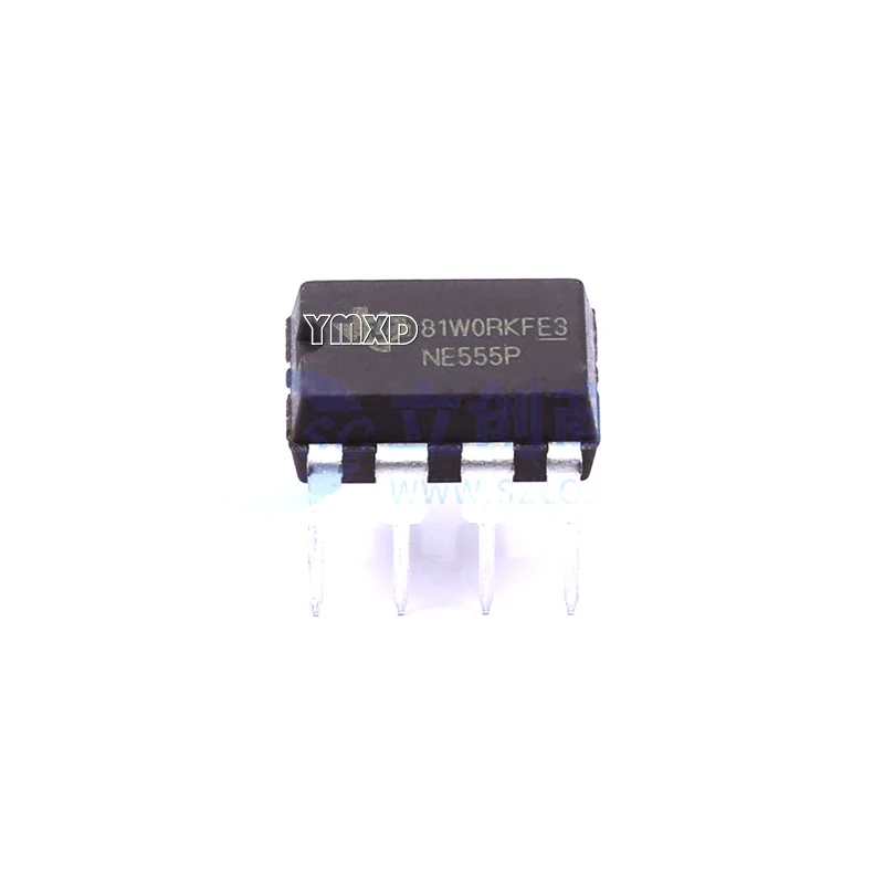 5Pcs/Lot New Original NE555 NE555P NE555N in-line 8-pin DIP-8 Single High Precision Timer Chip