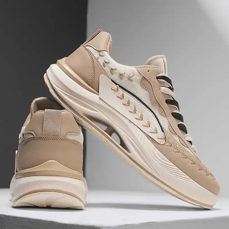 

Ecoleather весна-осень спортивная мужская обувь теннисные кроссовки модные мужские зеленые баскетбольные роскошные стильные вьетнамские винтажные