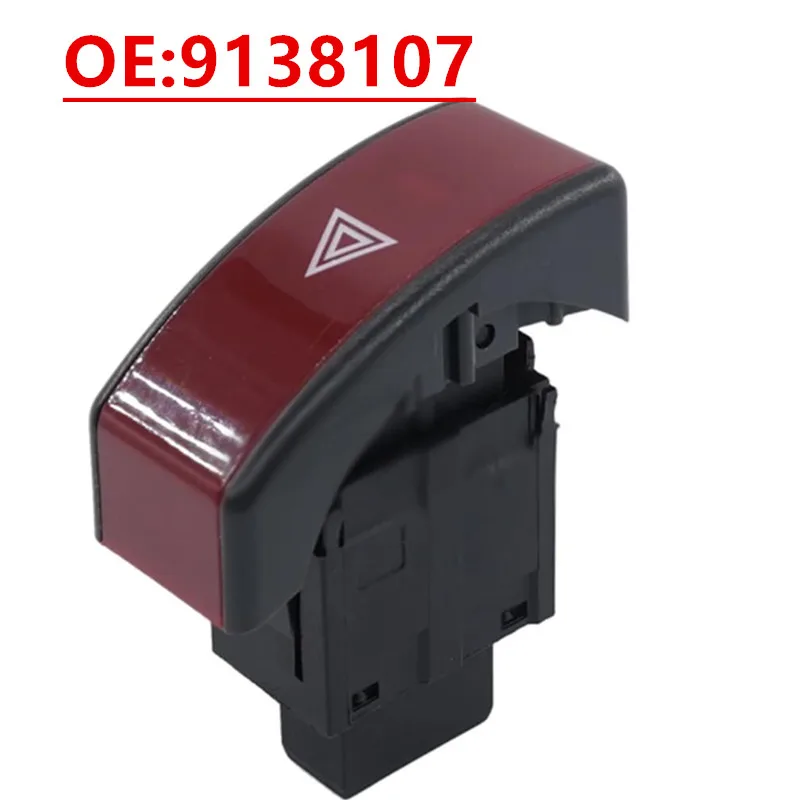 Hazard Warning Light Control Switch 9138107 1241630 1241630GR For Opel Corsa C Combo C Vauxhall Corsa C 2000-2006 L& RHD