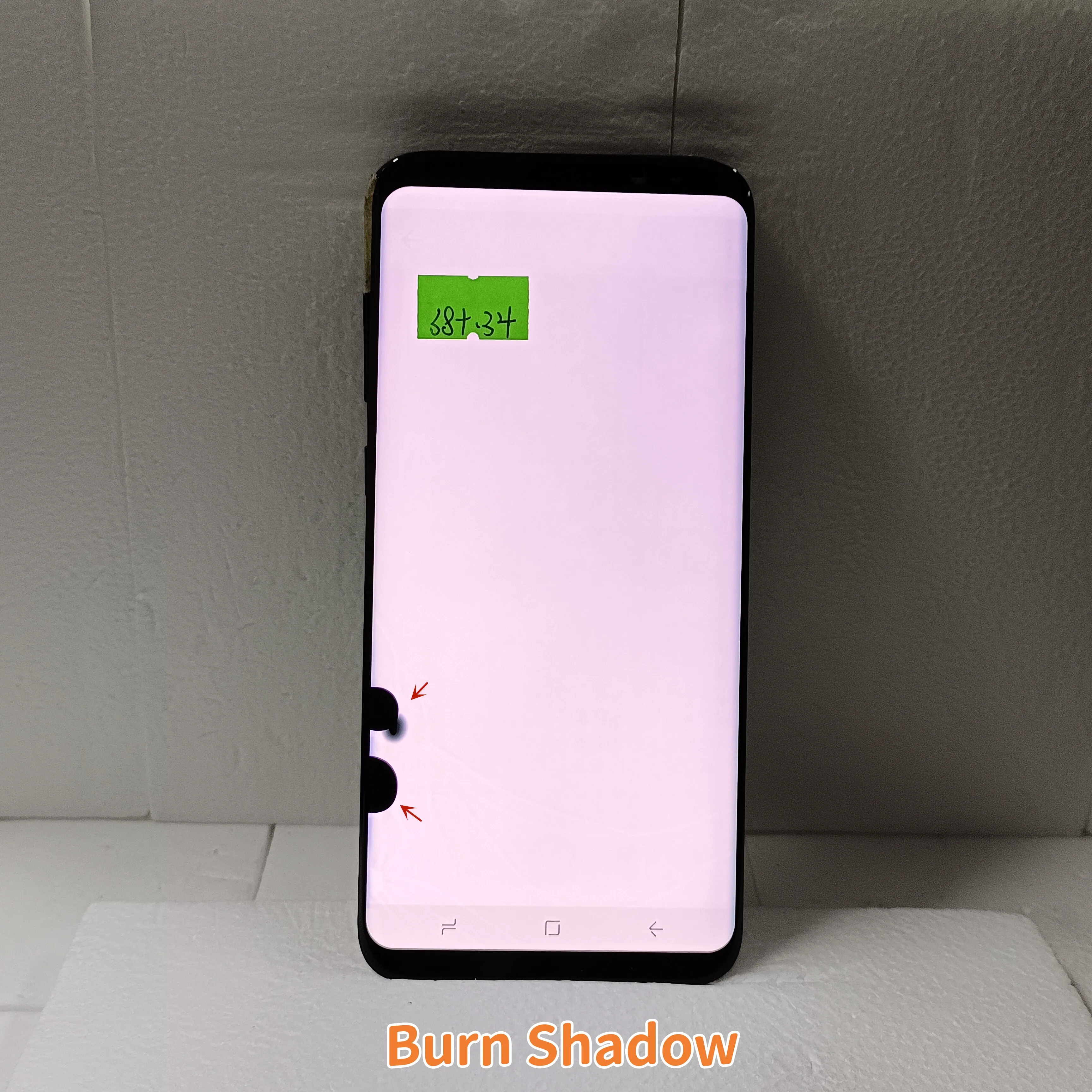 

100% Work For 6.2" Samsung S8+ LCD With burn shadows Super AMOLED Touch Screen S8 Plus G955 G955F Display Touch Screen Assembly