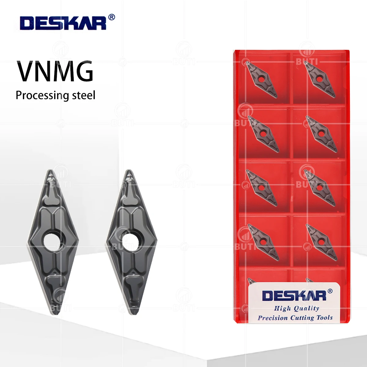 

DESKAR 100% оригинал VNMG 160404 VNMG 160408 VNMG 160412 -TM LF9118 Токарный инструмент Детали токарного станка с ЧПУ Материал из твердого сплава Износостойкий