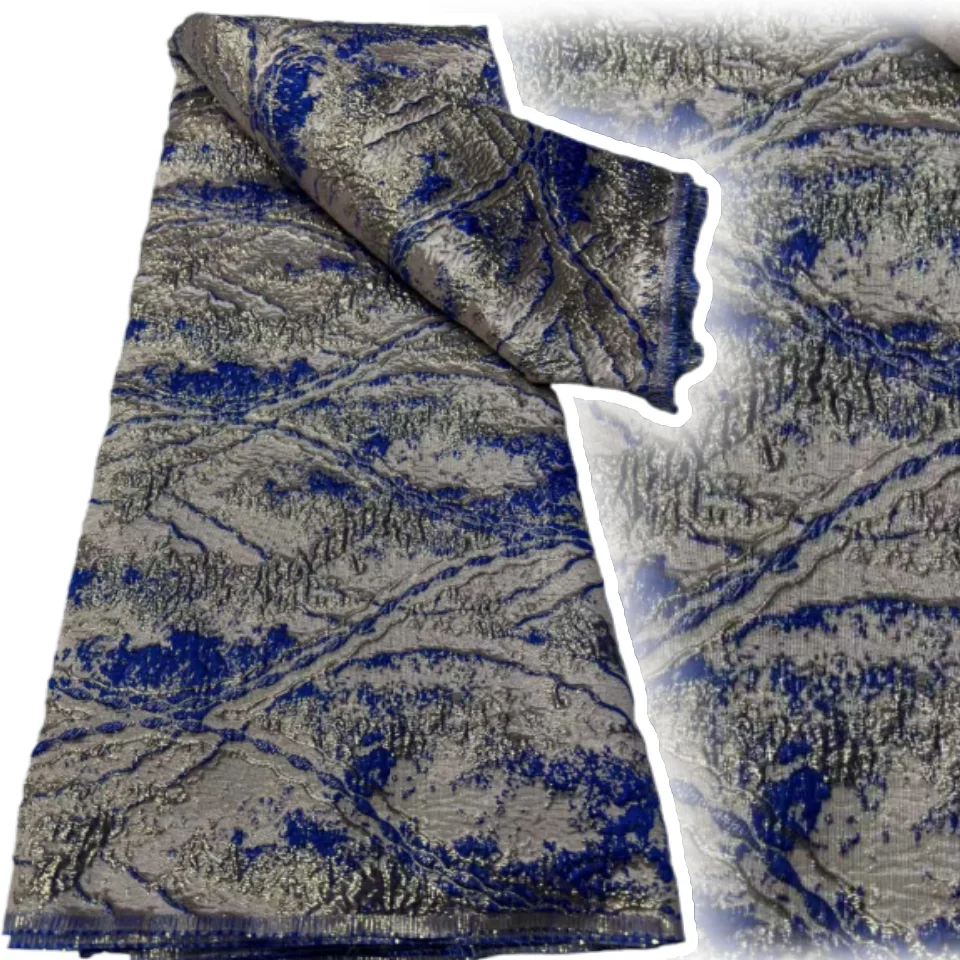 

Latest Nigerian Lace Fabric Damask Brocade Fabrics for Nigerian Woman Jacquard Lace Fabric for Sewing Family Prom Dresses CC1716