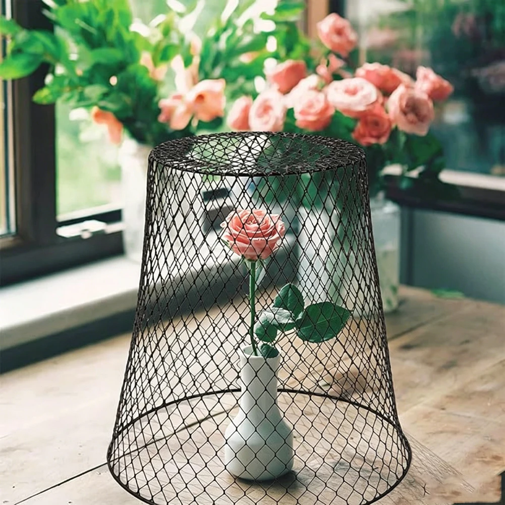 Sturdy Metal Garden Bell with 23 cm Height and 23 cm Bottom Diameter Designed for Early Stage Plant Development