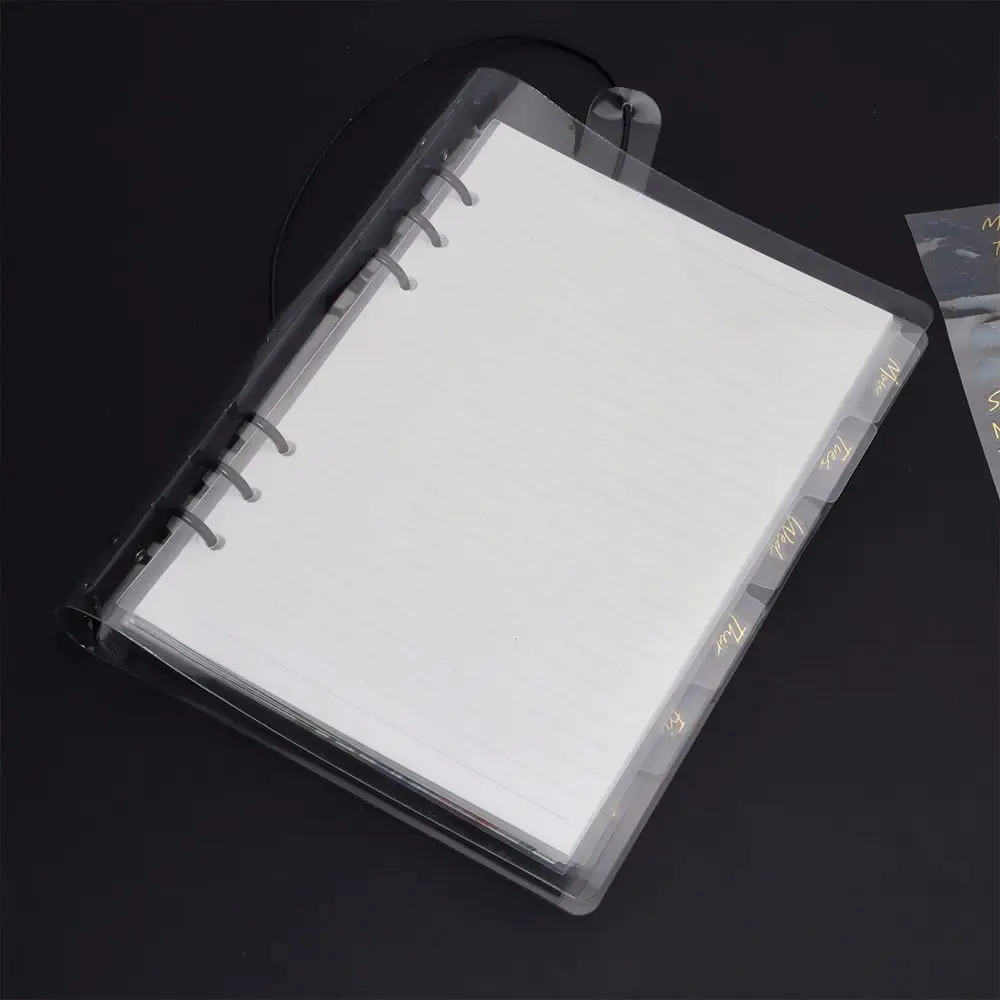 

Sticker Separator Page for A5/A6 Notebook Diary Book Sticker Binder Index Separator Page Dividers Binder Index Dividers
