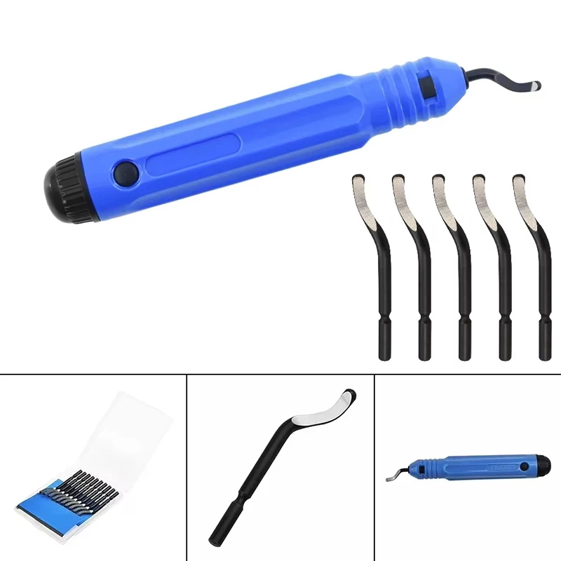 Trimming Knife Deburring Cutter Scraper Knife 3D Print Tool Burr Remover For Wood Plastic Aluminum Copper Steel BS1010 Blades
