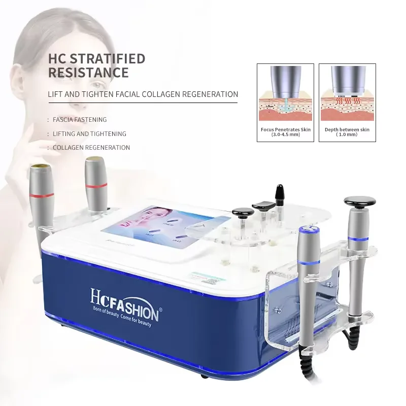 

Ultrasonic RF Deep Layered Anti-Aging Beauty Machine Skin Repair Collagen Regeneration Face Lifting Skin Firming