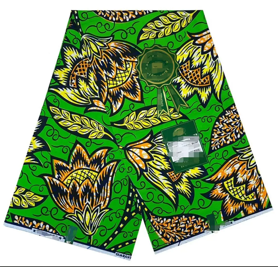 New Arrival Guaranteed Veritable Wax African Ankara Real Wax Ghana  Wax 6 Yards African Printed Fabric 100% Cotton