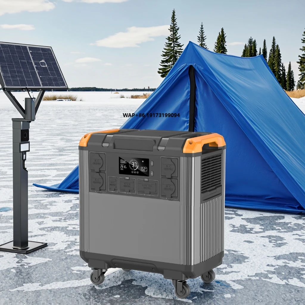 

Портативный инвертор чистой синусоиды 110 В/220 В 30000 Вт 5376 Втч солнечный генератор энергии домашняя уличная аварийная станция