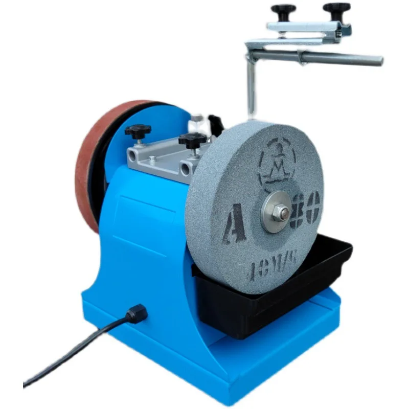 

8-дюймовый станок для заточки ножей с водяным охлаждением, 220В, низкоскоростной, для водной шлифовки и полировки, с шлифовальным кругом