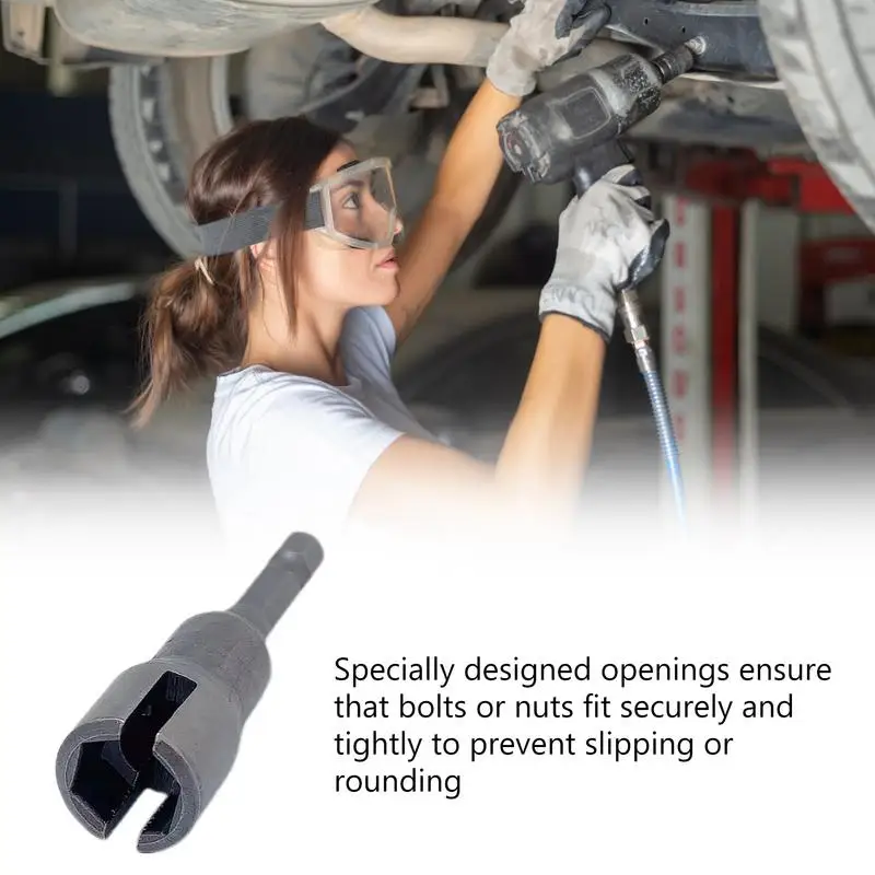 Butterfly Socket Wrench Electric Screwdriver Sleeve Bolt Slotted Wrench Hex Shank Socket Adapter Drill Bit Socket Wrench Slotted